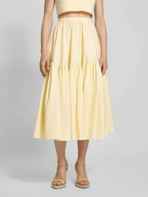 Długa spódnica z zakładkami w pasie Jake*s Cocktail