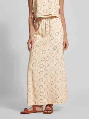 Długa spódnica ze wzorem na całej powierzchni model ‘CHANG’ Object