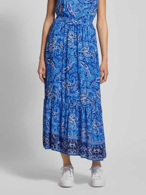Długa spódnica ze wzorem paisley model ‘VENEDA’ Only