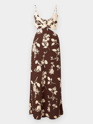 Długa sukienka Abercrombie & Fitch