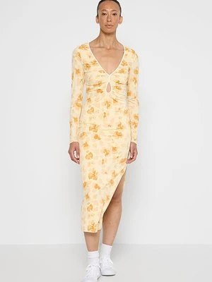 Długa sukienka Abercrombie & Fitch