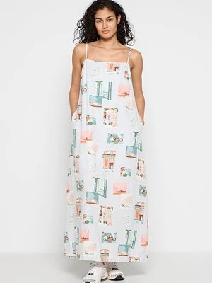 Długa sukienka Abercrombie & Fitch