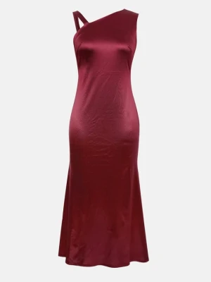 Długa sukienka Anna Field By Zalando ciemnoczerwony