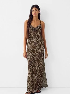 Długa sukienka Bershka