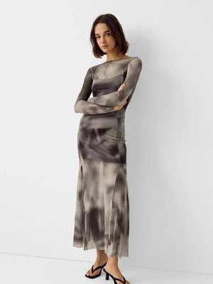 Długa sukienka Bershka