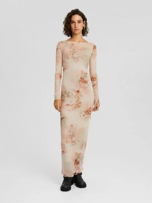 Długa sukienka Bershka