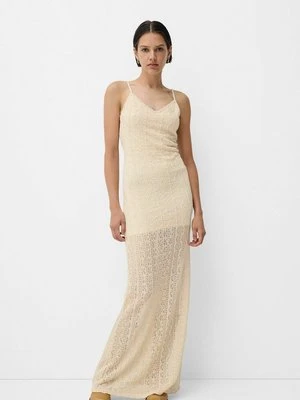 Długa sukienka Bershka