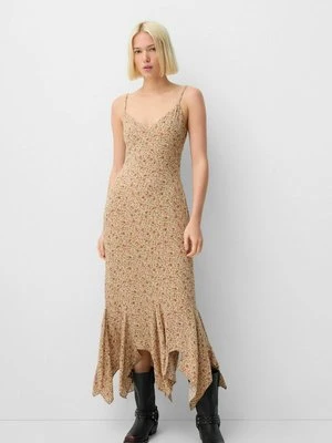 Długa sukienka Bershka