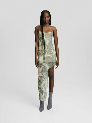 Długa sukienka Bershka