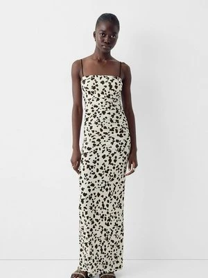 Długa sukienka Bershka