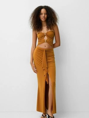 Długa sukienka Bershka