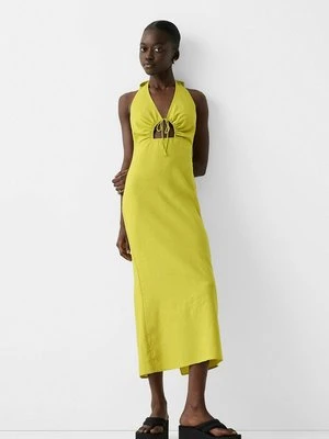 Długa sukienka Bershka