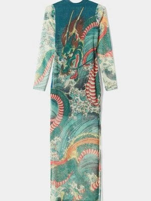 Długa sukienka Bershka