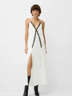 Długa sukienka Bershka