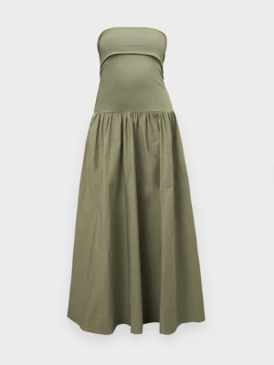 Długa sukienka By Malene Birger khaki