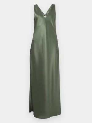 Długa sukienka By Malene Birger khaki