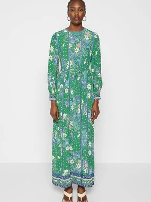 Długa sukienka Diane Von Furstenberg zielony
