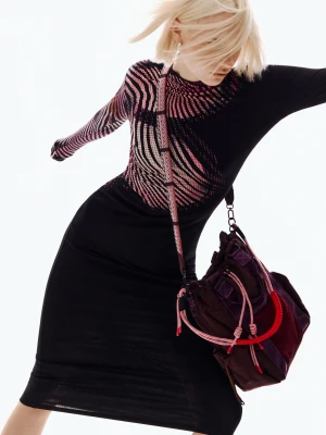 Długa sukienka fale Desigual