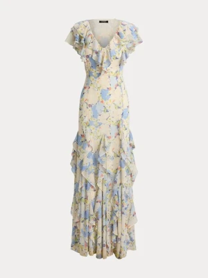 Długa sukienka Lauren Ralph Lauren