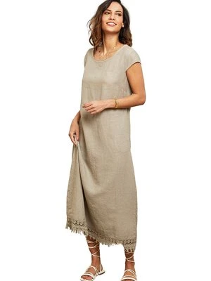 Długa sukienka Le Monde du Lin