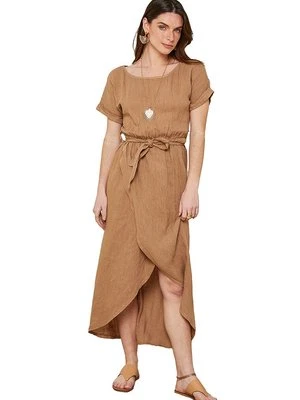 Długa sukienka Le Monde du Lin