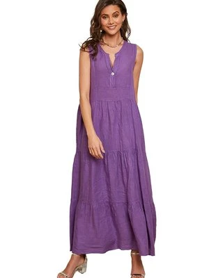 Długa sukienka Le Monde du Lin