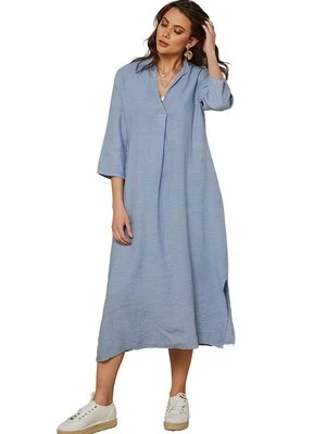 Długa sukienka Le Monde du Lin