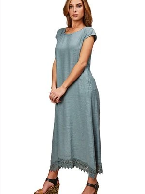 Długa sukienka Le Monde du Lin