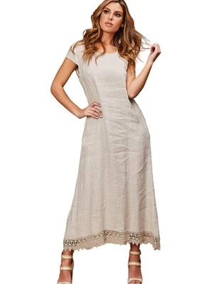 Długa sukienka Le Monde du Lin