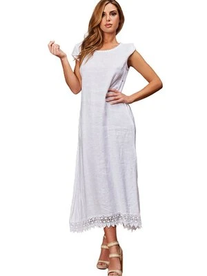 Długa sukienka Le Monde du Lin