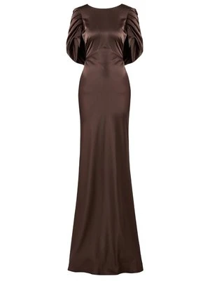 Długa sukienka Malina