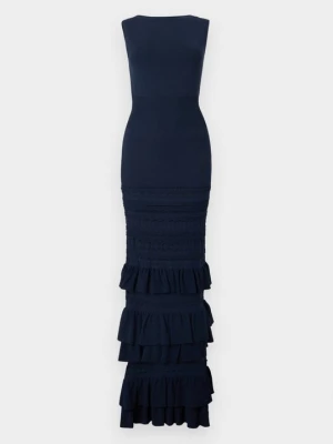 Długa sukienka MARCIANO BY GUESS niebieski