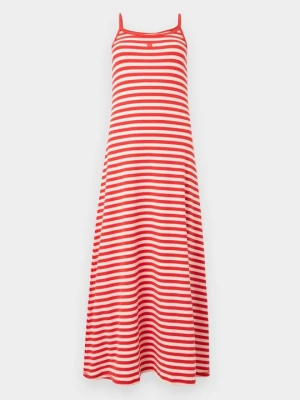 Długa sukienka Marimekko czerwony