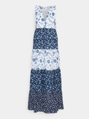 Długa sukienka Pepe Jeans niebieski