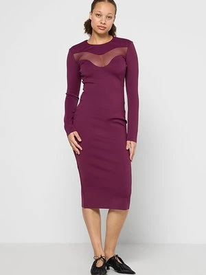 Długa sukienka pinko