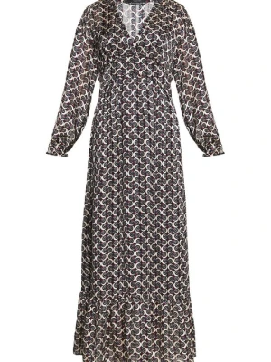 Długa sukienka Scotch & Soda czarny