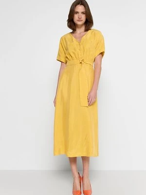 Długa sukienka Stefanel