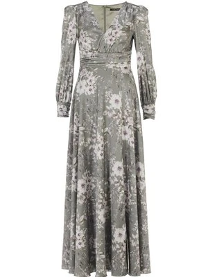 Długa sukienka Swing