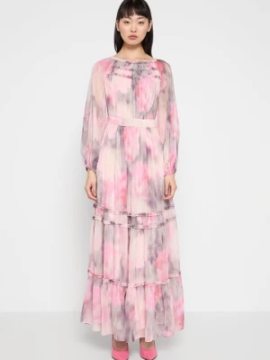 Długa sukienka Ted Baker jasnoróżowy