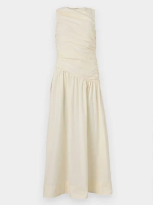 Długa sukienka Topshop mleczny