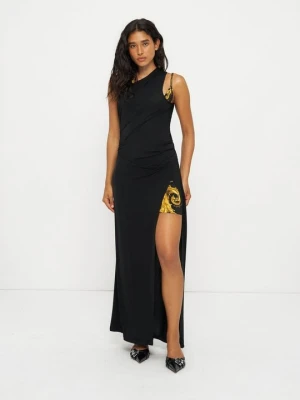 Długa sukienka Versace Jeans Couture czarny