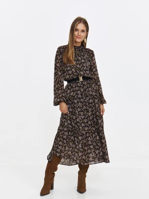Długa sukienka w drobny kwiatowy wzór Top Secret