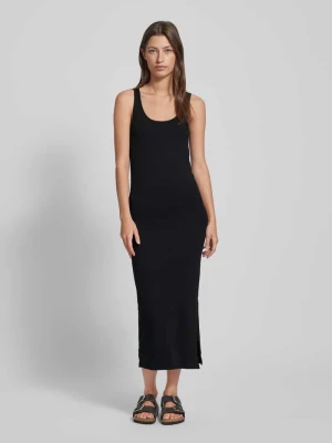 Długa sukienka w jednolitym kolorze model ‘MAXI MY SOFT’ Vero Moda