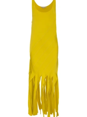 Długa sukienka w paski Stella McCartney
