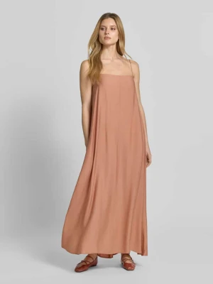 długa sukienka z cienkimi ramiączkami i prostokątny dekolt curated by Anna Schürrle Style Icon Collection