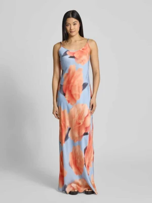 Długa sukienka z cienkimi ramiączkami model ‘Bellah’ MbyM