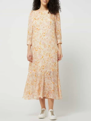 Długa sukienka z cupro model ‘Saku’ MOS MOSH