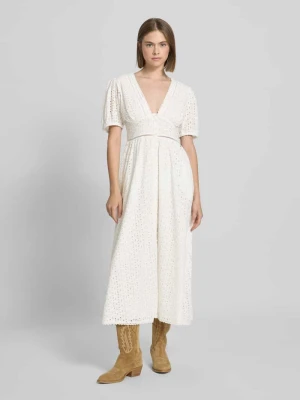 Sukienka midi z czystej bawełny model ‘OPRAH’ Pepe Jeans