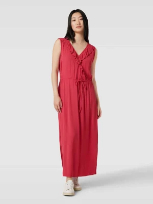 Długa sukienka z czystej wiskozy model ‘Marrakech’ Ichi