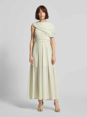 Długa sukienka z drapowaniami model 'MEJSE' Copenhagen Muse